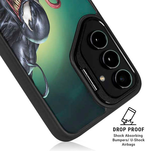 Marvel Venom Symbiote Galaxy S24 Plus Kickstand Case